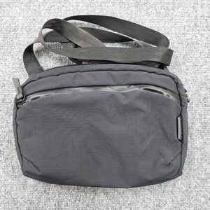 Alpaka Black Crossbody Bag Keep Moving Forward Travel Pouch Flight‎ Sling